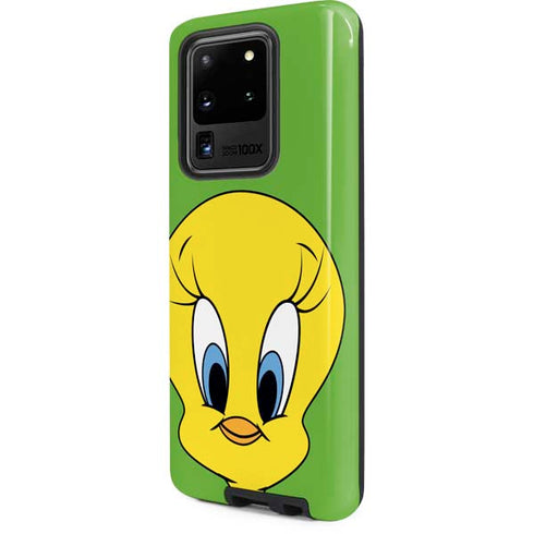 Looney Tunes Tweety Bird Zoomed In Galaxy S20 Ultra 5G Pro Case