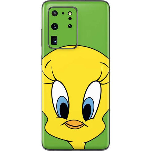 Looney Tunes Tweety Bird Zoomed In Galaxy S20 Ultra 5G Skin