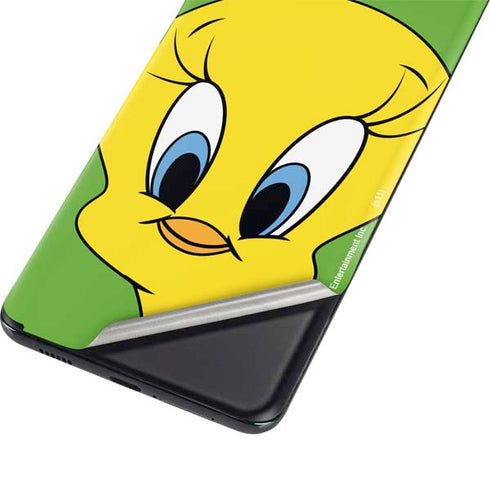 Looney Tunes Tweety Bird Zoomed In Galaxy S21 5G Skin