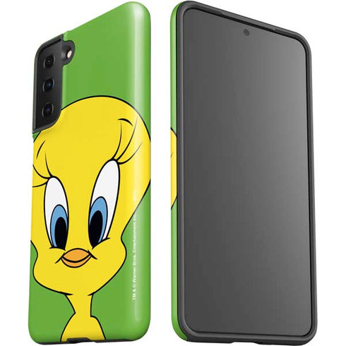 Looney Tunes Tweety Bird Zoomed In Galaxy S21 FE Pro Case