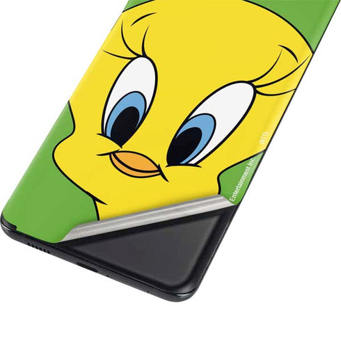 Looney Tunes Tweety Bird Zoomed In Galaxy S21 Ultra 5G Skin