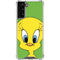 Looney Tunes Tweety Bird Zoomed In Galaxy S22 Plus Clear Case