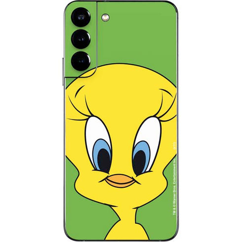 Looney Tunes Tweety Bird Zoomed In Galaxy S22 Plus Skin