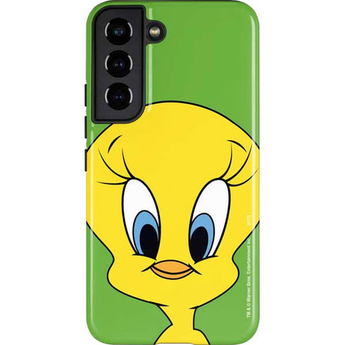 Looney Tunes Tweety Bird Zoomed In Galaxy S22 Pro Case