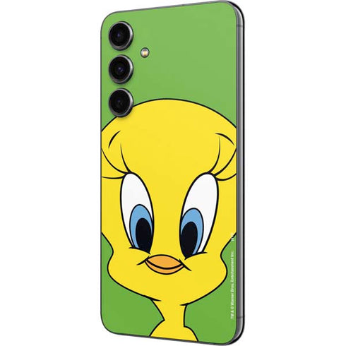 Looney Tunes Tweety Bird Zoomed In Galaxy S23 FE Skin