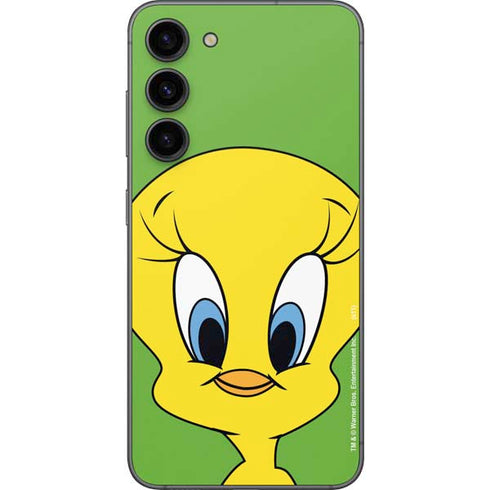 Looney Tunes Tweety Bird Zoomed In Galaxy S23 Plus Skin