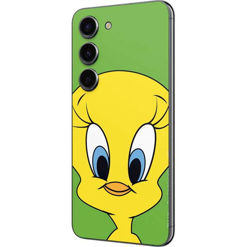 Looney Tunes Tweety Bird Zoomed In Galaxy S23 Skin