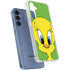 Looney Tunes Tweety Bird Zoomed In Galaxy S24 Clear Case