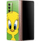 Looney Tunes Tweety Bird Zoomed In Galaxy Z Fold2 5G Skin