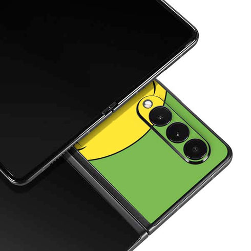 Looney Tunes Tweety Bird Zoomed In Galaxy Z Fold3 5G Skin