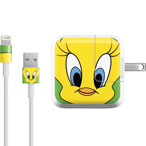 Looney Tunes Tweety Bird Zoomed In iPad Charger (10W USB) Skin