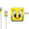 Looney Tunes Tweety Bird Zoomed In iPad Charger (10W USB) Skin