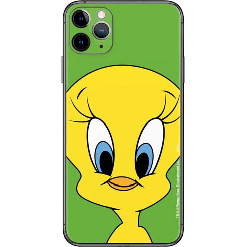 Looney Tunes Tweety Bird Zoomed In iPhone 11 Pro Max Skin