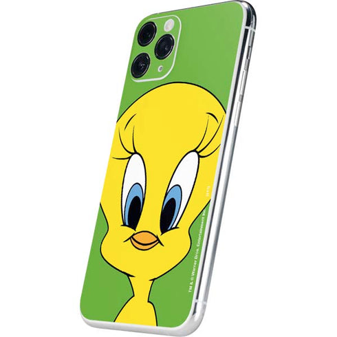 Looney Tunes Tweety Bird Zoomed In iPhone 11 Pro Skin