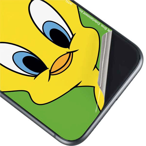 Looney Tunes Tweety Bird Zoomed In iPhone 11 Skin