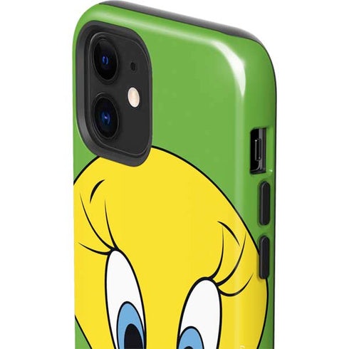Looney Tunes Tweety Bird Zoomed In iPhone 12 Mini Impact Case