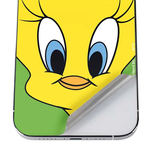 Looney Tunes Tweety Bird Zoomed In iPhone 12 Pro Skin