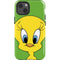 Looney Tunes Tweety Bird Zoomed In iPhone 14 Impact Case
