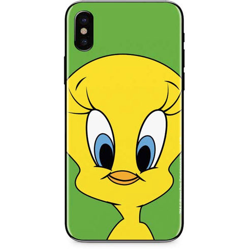 Looney Tunes Tweety Bird Zoomed In iPhone 8 Skin