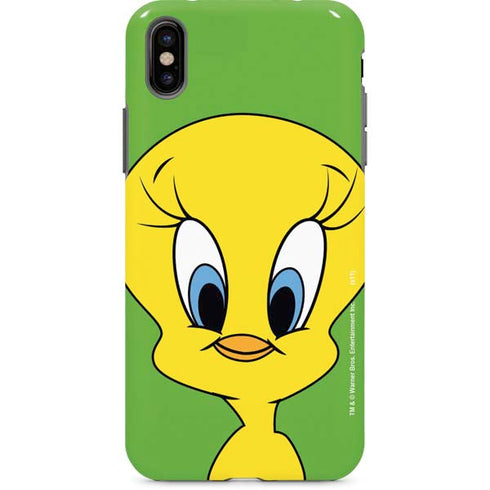 Looney Tunes Tweety Bird Zoomed In iPhone X Pro Case