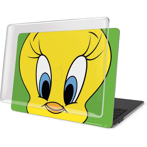 Looney Tunes Tweety Bird Zoomed In MacBook Pro 13in (2020) Case plus Skin