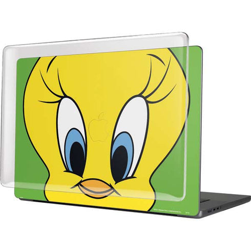 Looney Tunes Tweety Bird Zoomed In MacBook Pro 16in (2021-25) Case plus Skin