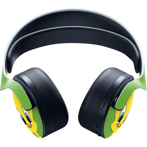 Looney Tunes Tweety Bird Zoomed In PULSE 3D Wireless Headset for PS5 Skin