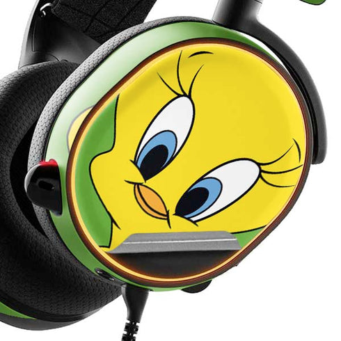 Looney Tunes Tweety Bird Zoomed In SteelSeries Arctis 3 Skin