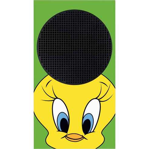 Looney Tunes Tweety Bird Zoomed In Xbox Series S Console Skin