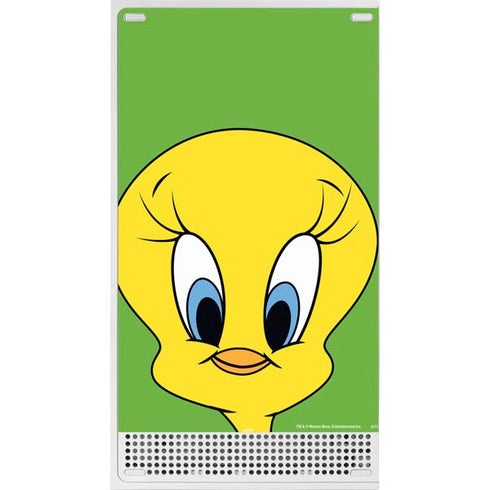 Looney Tunes Tweety Bird Zoomed In Xbox Series S Console Skin
