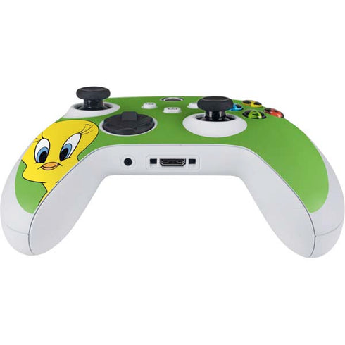 Looney Tunes Tweety Bird Zoomed In Xbox Series S Controller Skin