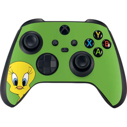 Looney Tunes Tweety Bird Zoomed In Xbox Series X Controller Skin