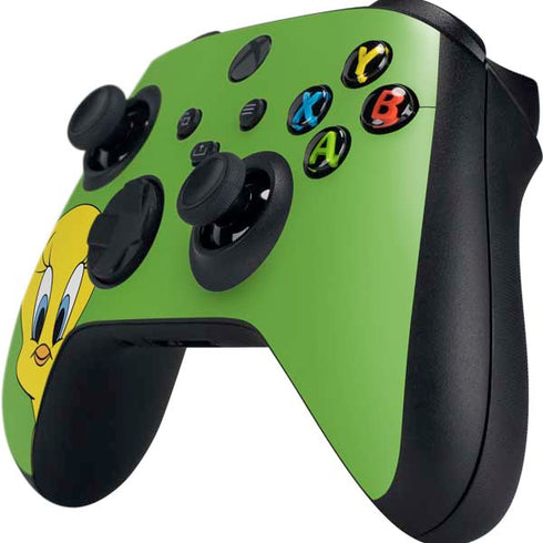 Looney Tunes Tweety Bird Zoomed In Xbox Series X Controller Skin