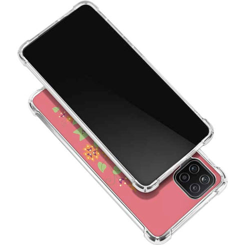 Looney Tunes Tweety Embroidered Galaxy A12 Clear Case
