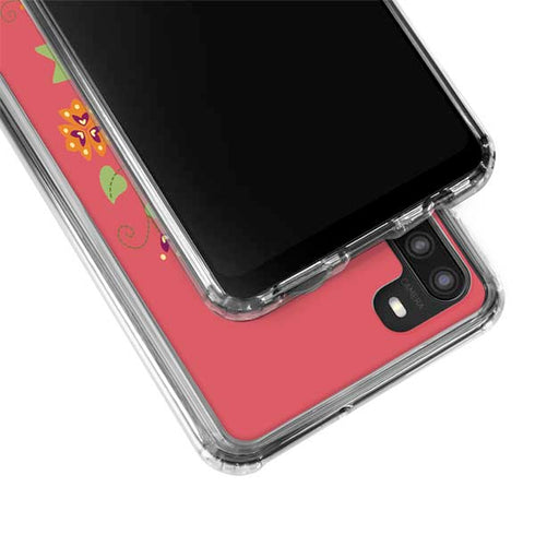Looney Tunes Tweety Embroidered Galaxy A21 Clear Case