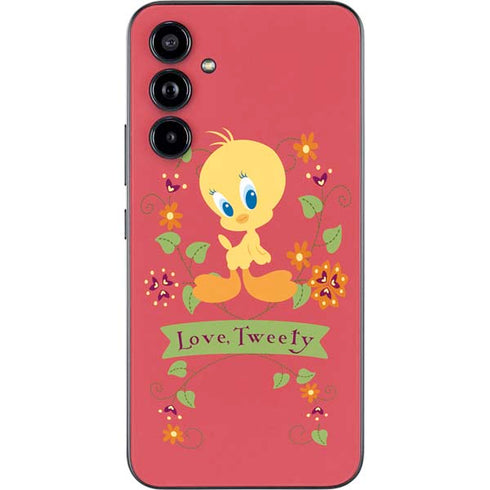 Looney Tunes Tweety Embroidered Galaxy A54 5G Skin