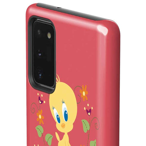 Looney Tunes Tweety Embroidered Galaxy Note20 5G Pro Case