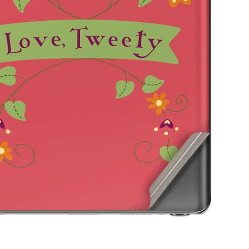 Looney Tunes Tweety Embroidered Galaxy Note20 5G Skin