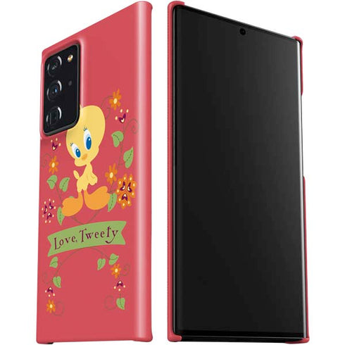 Looney Tunes Tweety Embroidered Galaxy Note20 Ultra 5G Lite Case