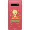 Looney Tunes Tweety Embroidered Galaxy S10 Plus Skin