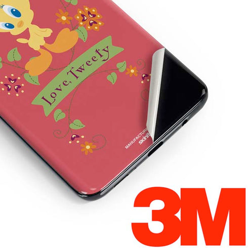 Looney Tunes Tweety Embroidered Galaxy S10 Plus Skin