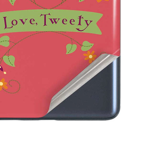 Looney Tunes Tweety Embroidered Galaxy S20 Fan Edition Skin