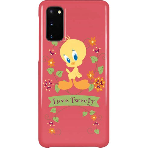 Looney Tunes Tweety Embroidered Galaxy S20 Lite Case