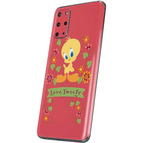 Looney Tunes Tweety Embroidered Galaxy S20 Plus Skin