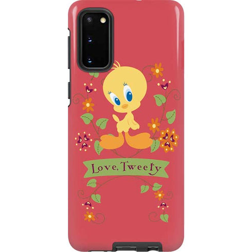 Looney Tunes Tweety Embroidered Galaxy S20 Pro Case