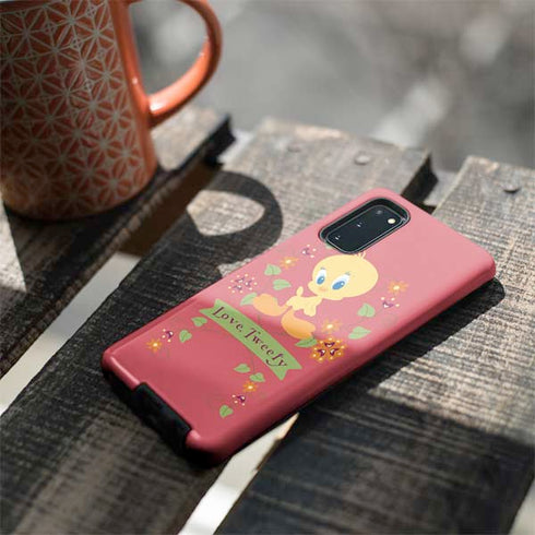 Looney Tunes Tweety Embroidered Galaxy S20 Pro Case