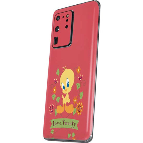 Looney Tunes Tweety Embroidered Galaxy S20 Ultra 5G Skin