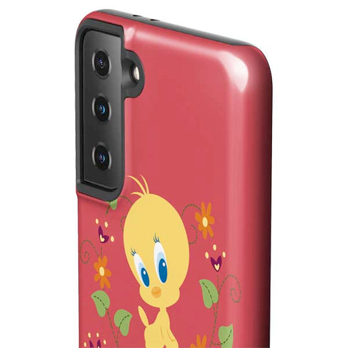 Looney Tunes Tweety Embroidered Galaxy S21 FE Pro Case