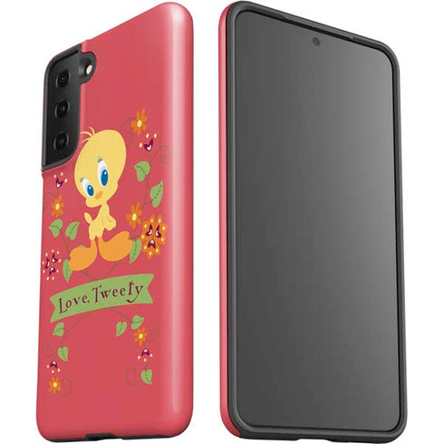 Looney Tunes Tweety Embroidered Galaxy S21 FE Pro Case