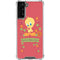 Looney Tunes Tweety Embroidered Galaxy S22 Plus Clear Case
